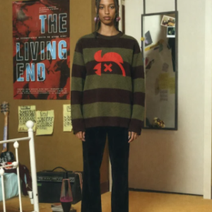 STRIPE HEAVY KNIT